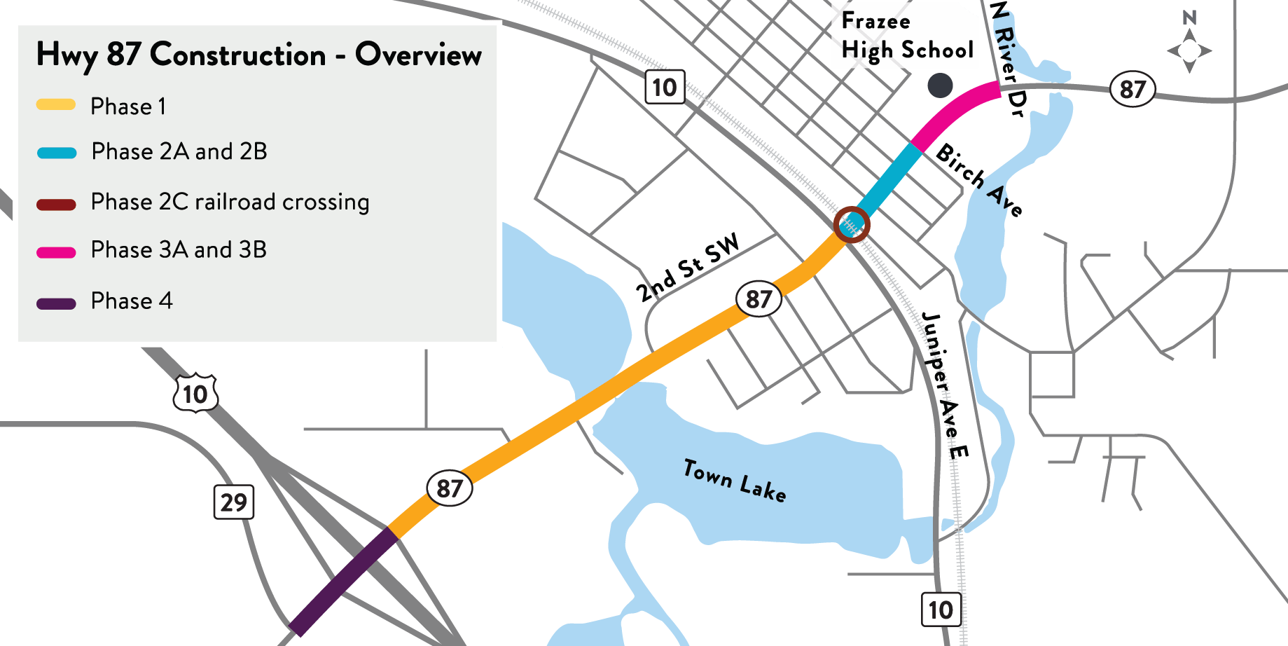 Hwy 87 projects near Frazee MnDOT