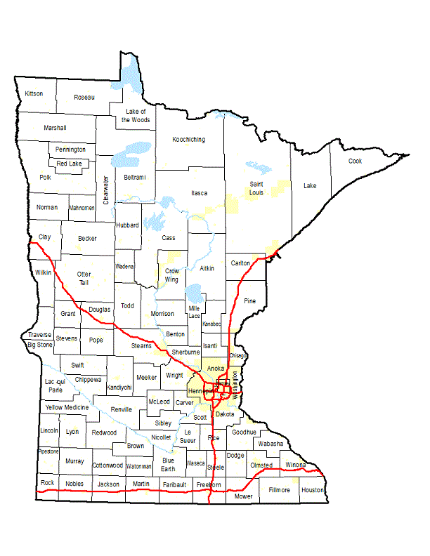 Cartographic Products TDA, MnDOT
