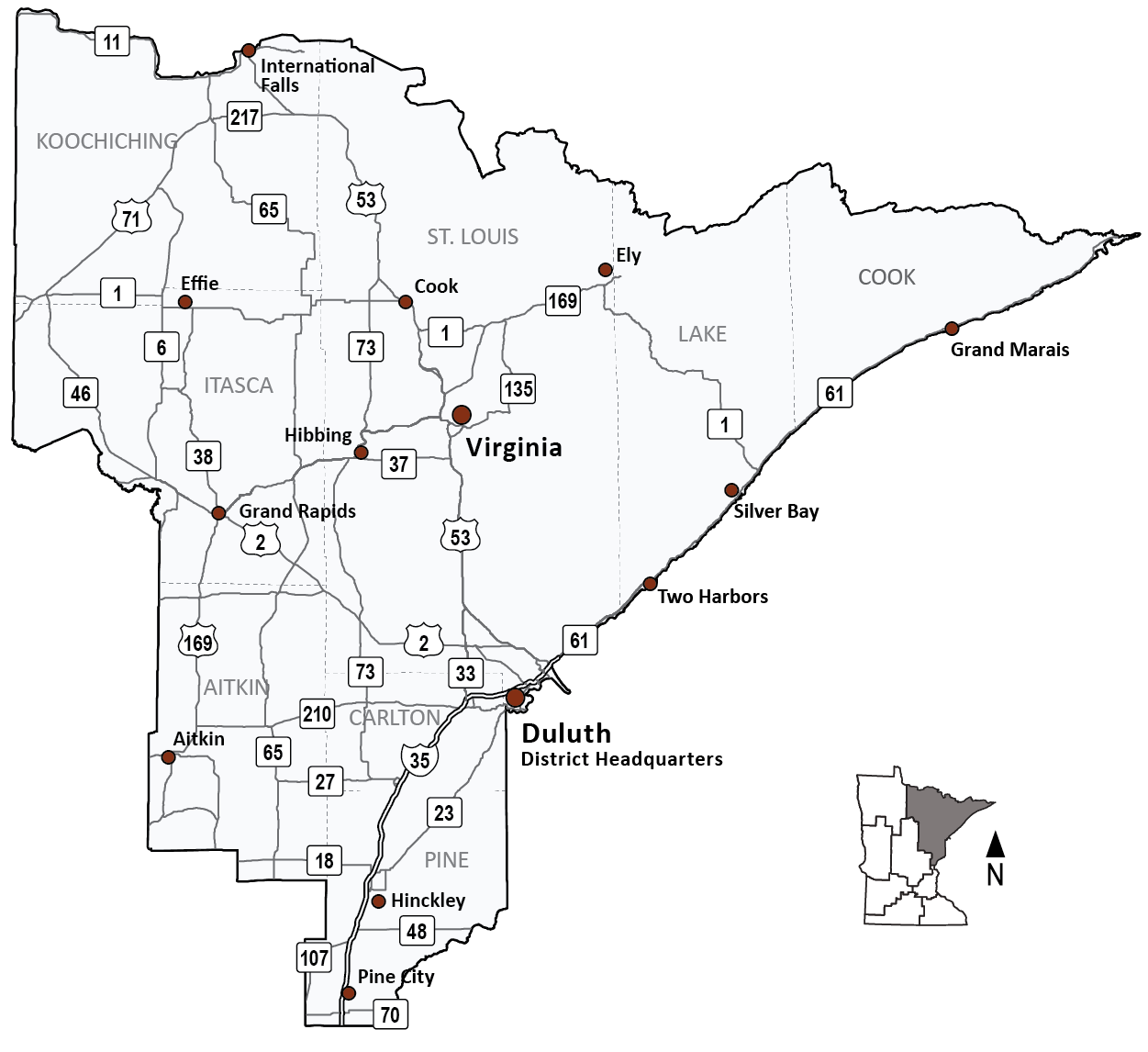 MnDOT District 1 Congressional Briefing MnDOT