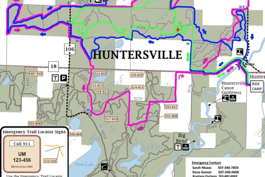 Ride “Packet” for Huntersville Hundred MnDRA