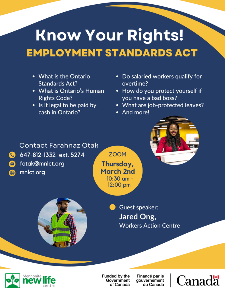 Employment Standards Act MNLCT