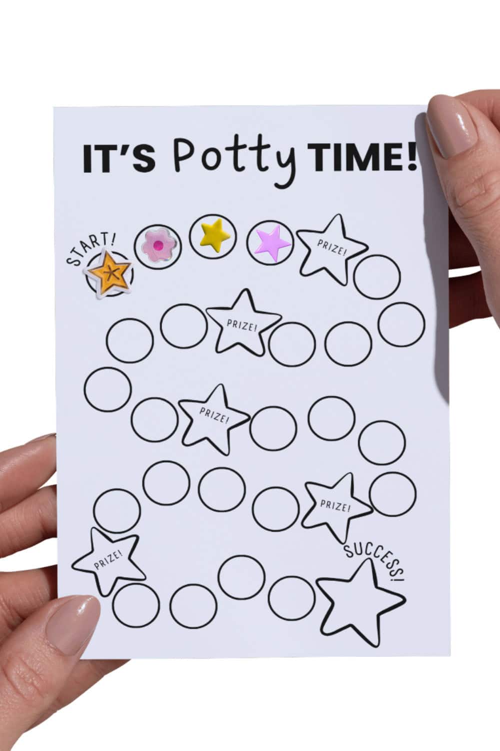 Free Potty Sticker Chart – A Fun Way to Make Potty Training Easier