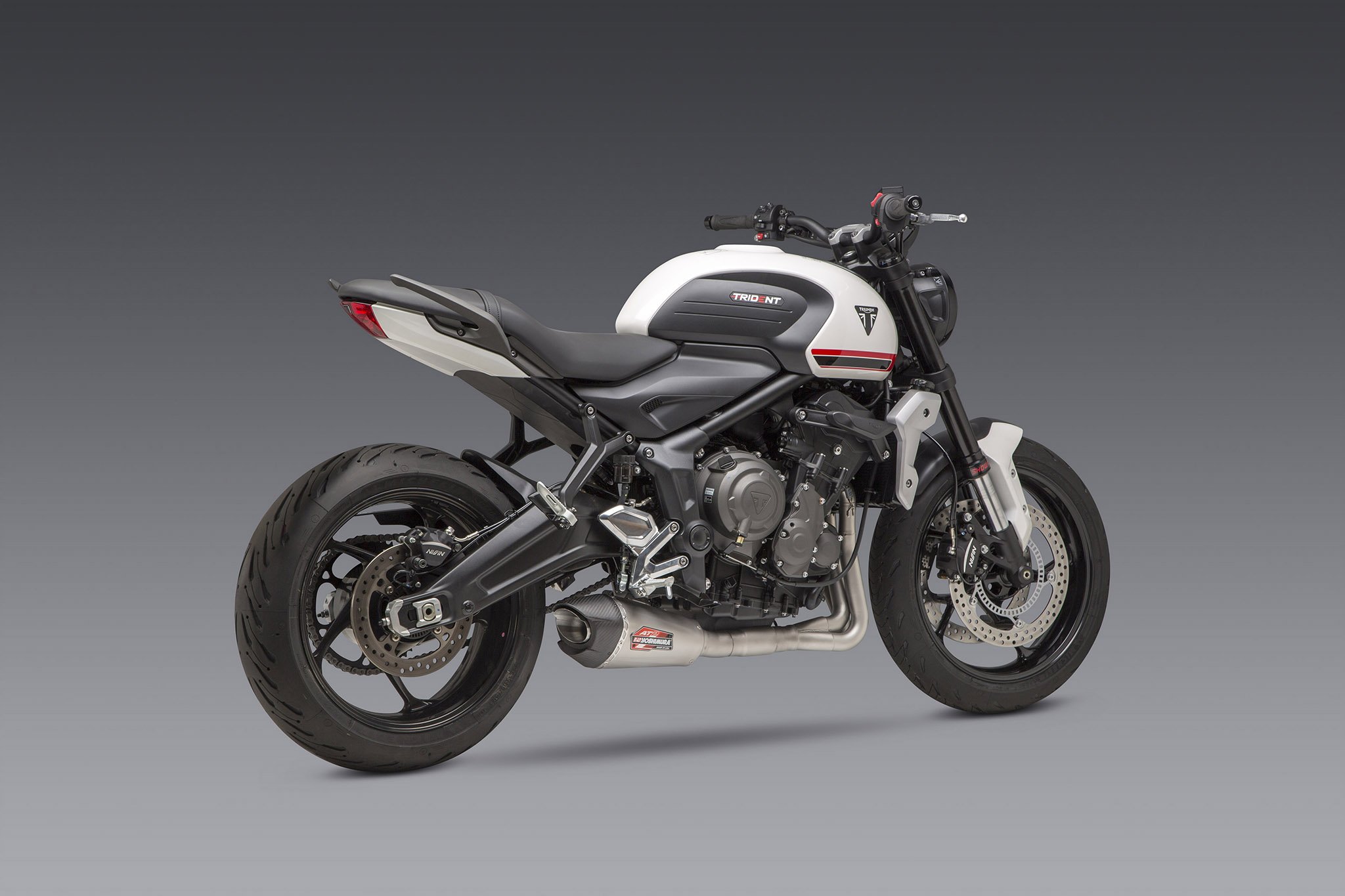Yoshimura AT2 Race Exhaust System Triumph Trident 660 MNNTHBX