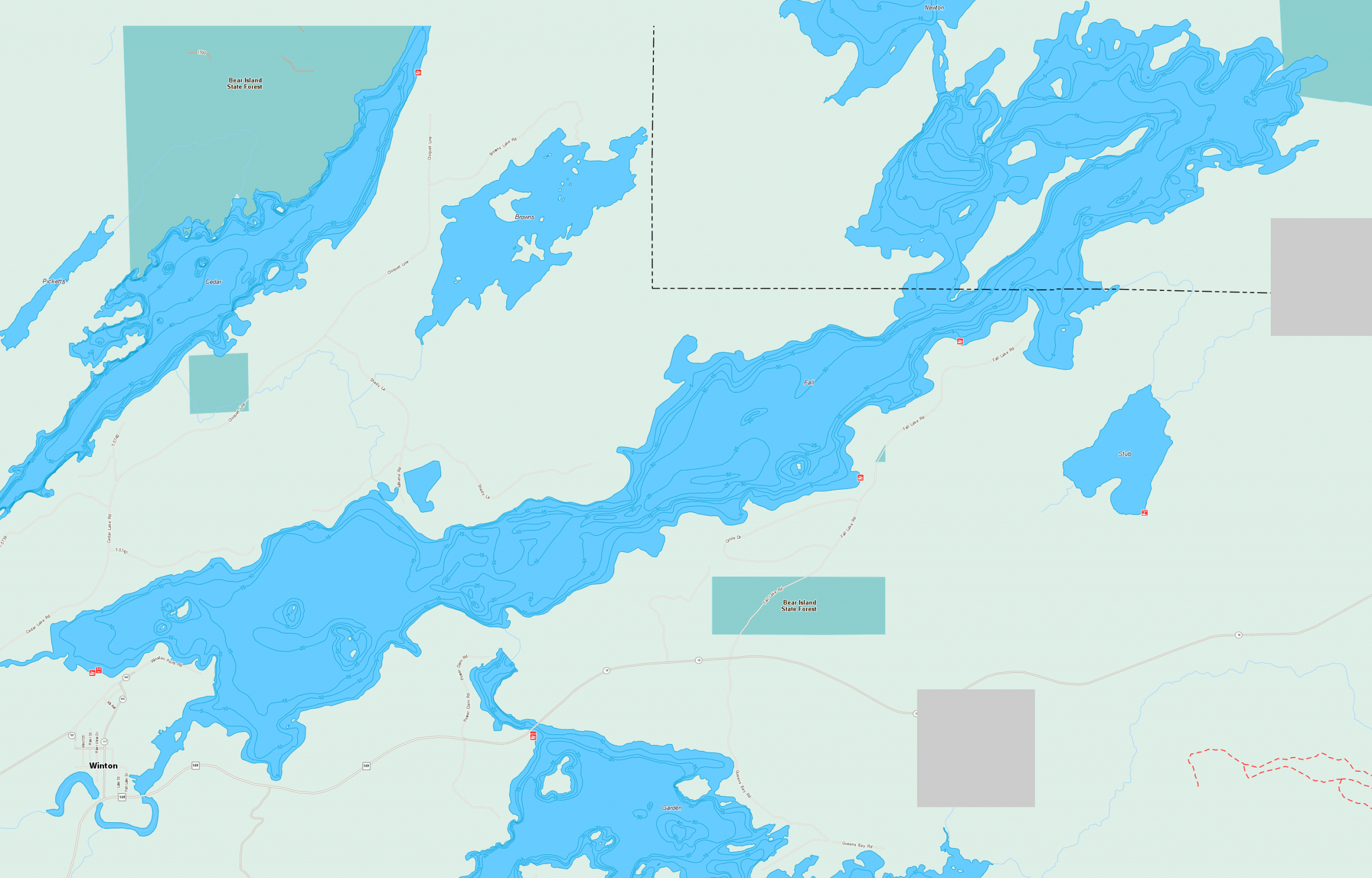 Fall Lake Resorts & Maps Near Ely MN Minnesota Resorts Directory