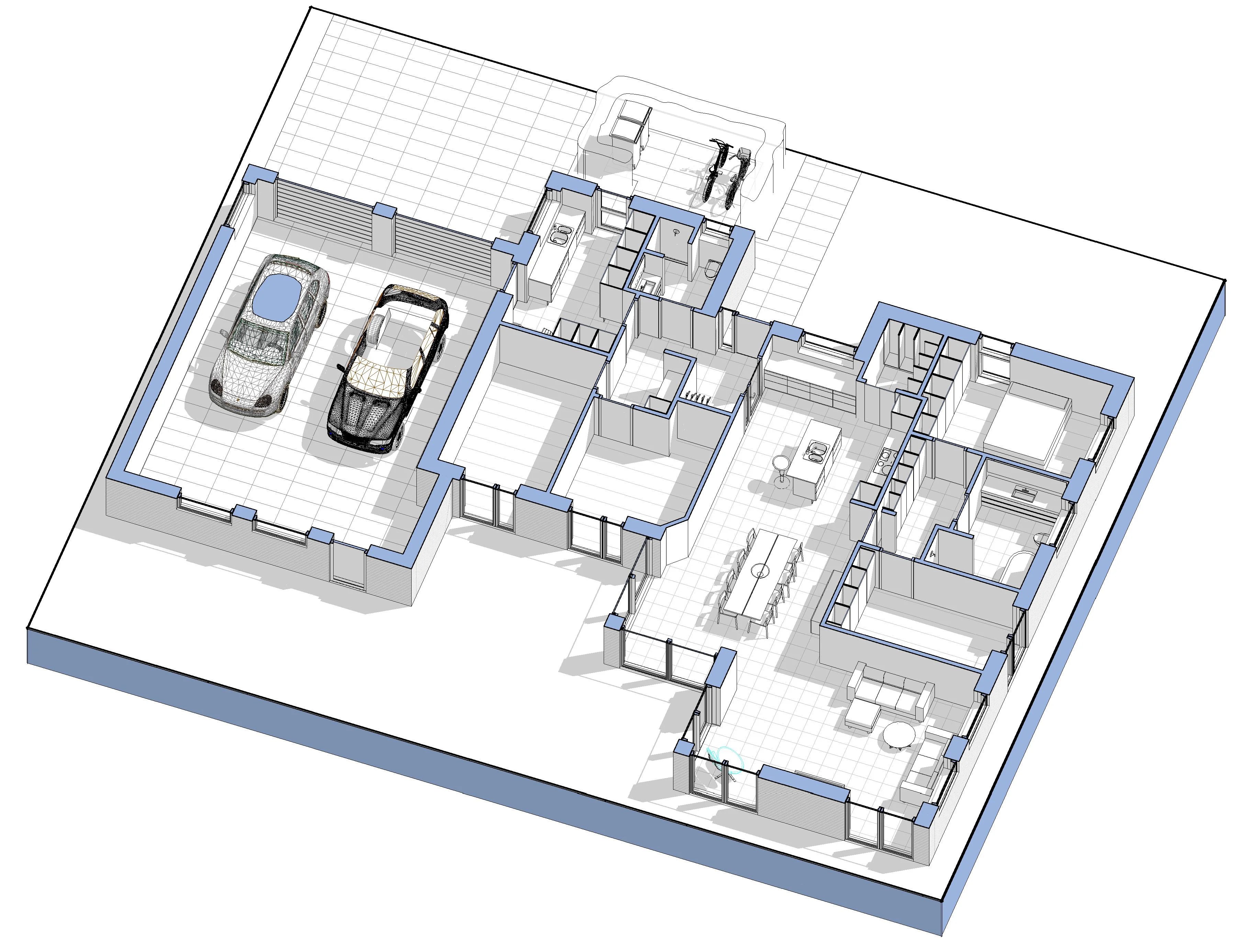 Tegninger Tegning Af Hus Arkitekt