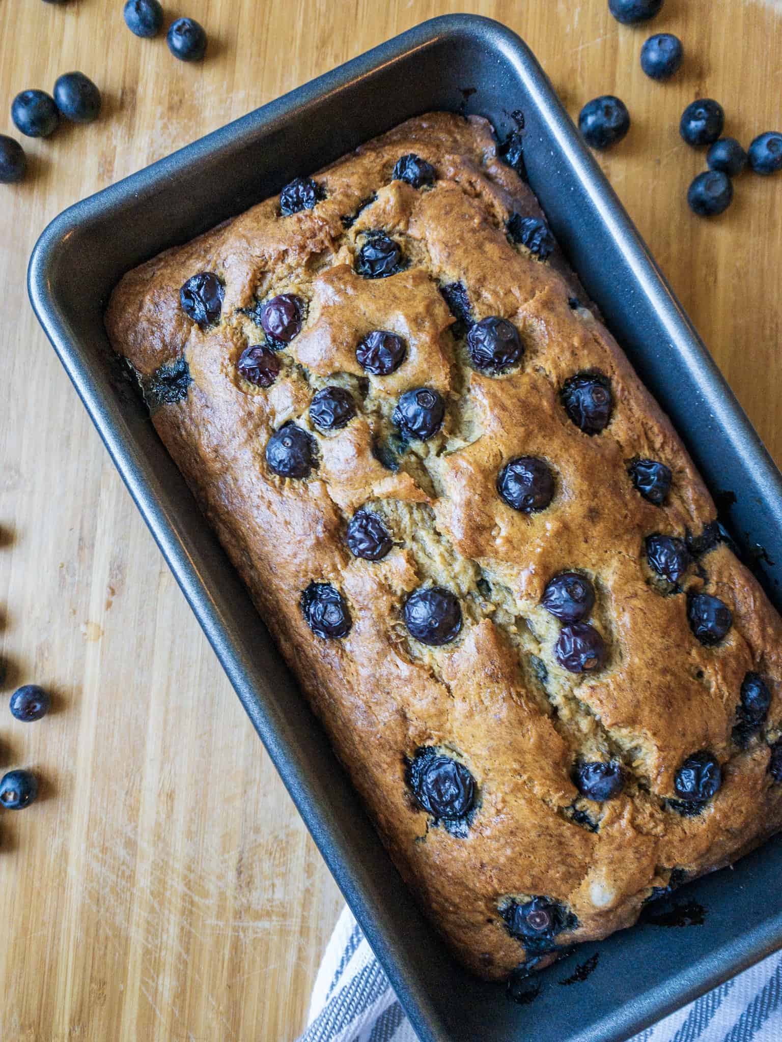 Perfect Vegan Blueberry Banana Bread MN Veg Head