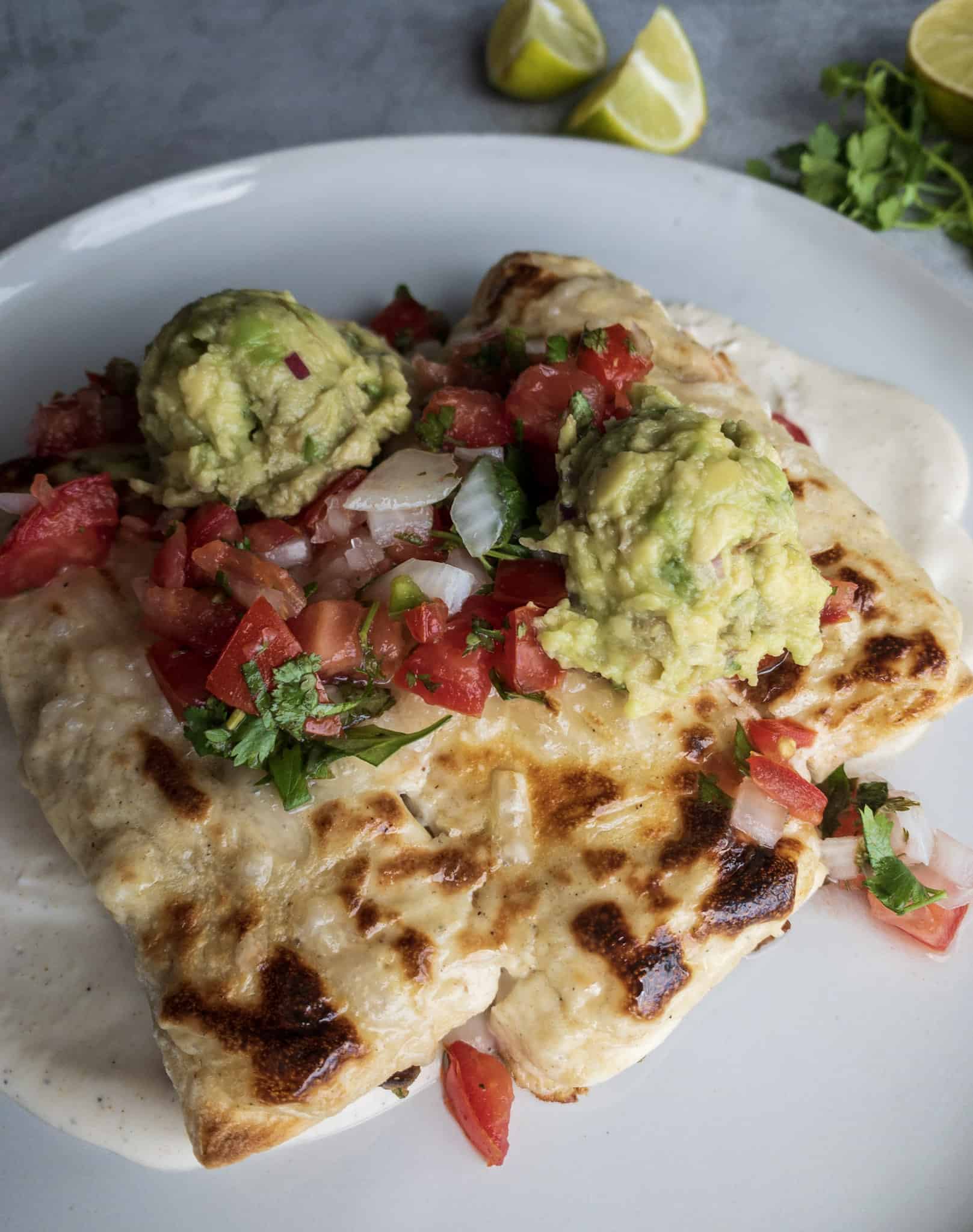 Creamy Vegan Seafood Enchiladas MN Veg Head