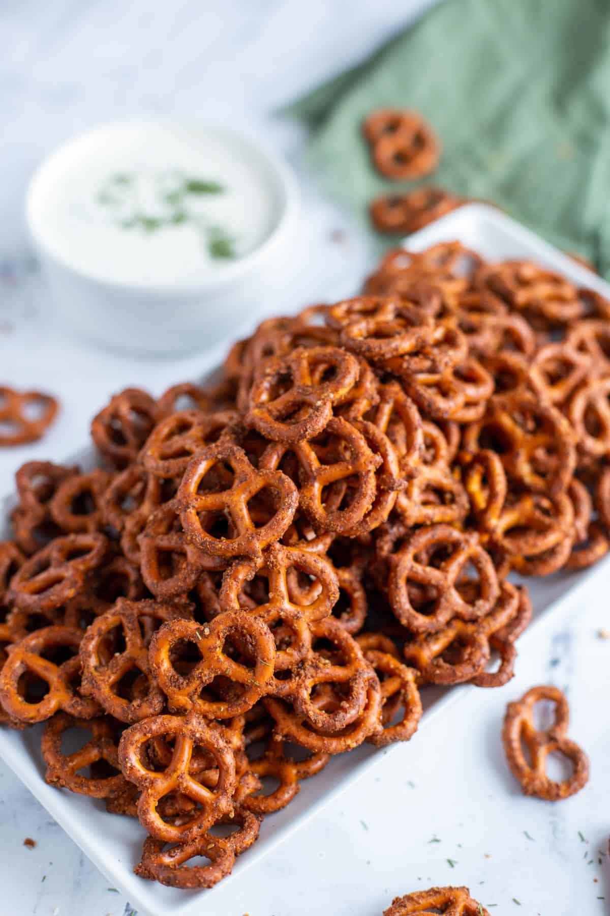 Vegan Nashville Hot Pretzels with Ranch MN Veg Head