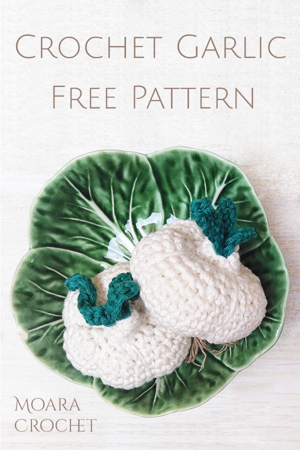 Crochet Garlic Free Crochet Pattern Moara Crochet