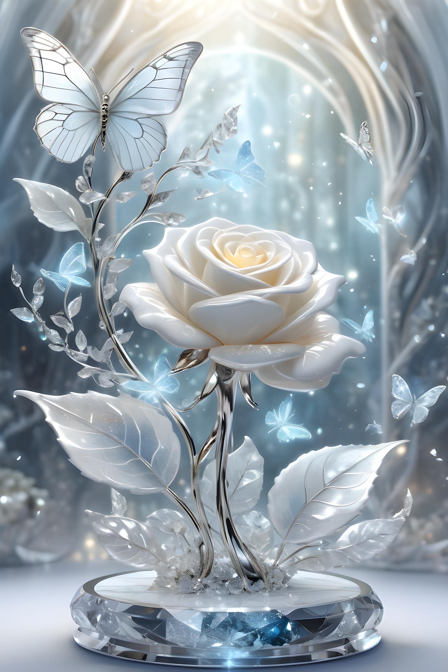 White Rose Wallpaper | MobCup