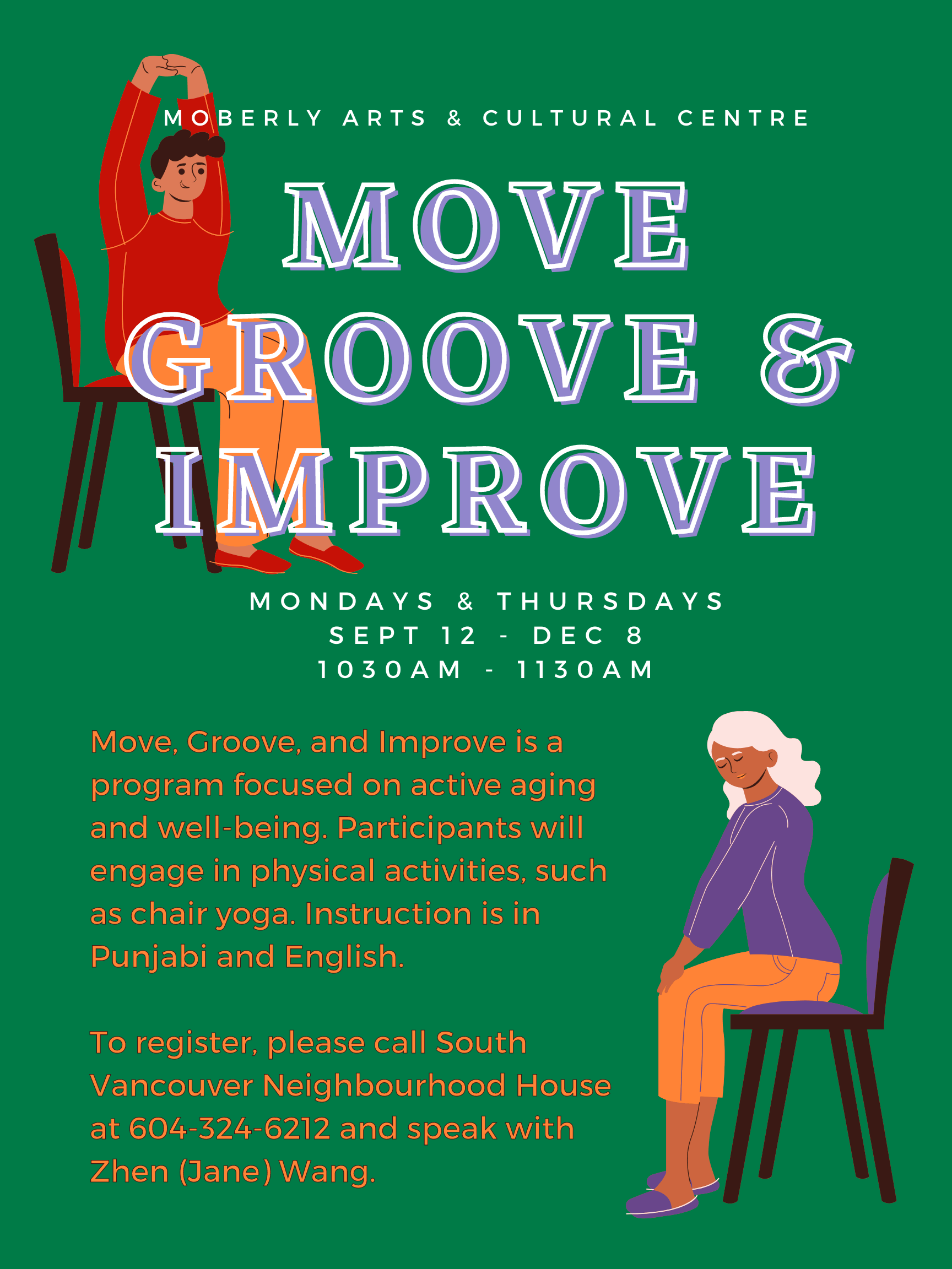 Move, Groove, and Improve • Moberly Arts & Cultural Centre