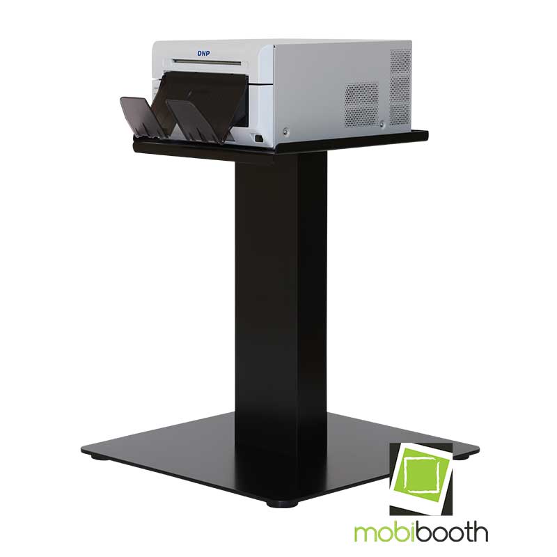 Aura Printer Stand Black Mobibooth® Award Winning Photo Booths