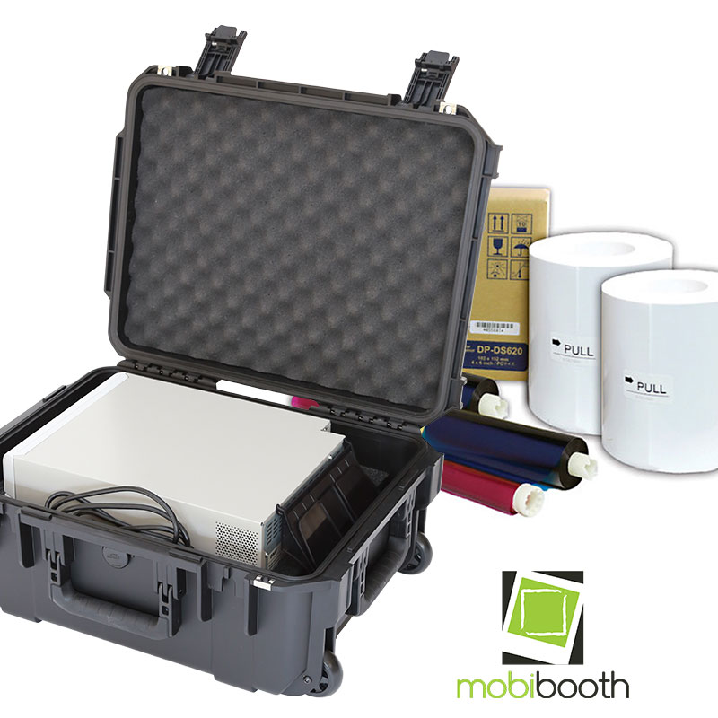 DNP DS620A Photo Printer & 4x6 Media Bundle | Mobibooth® Photo Booths