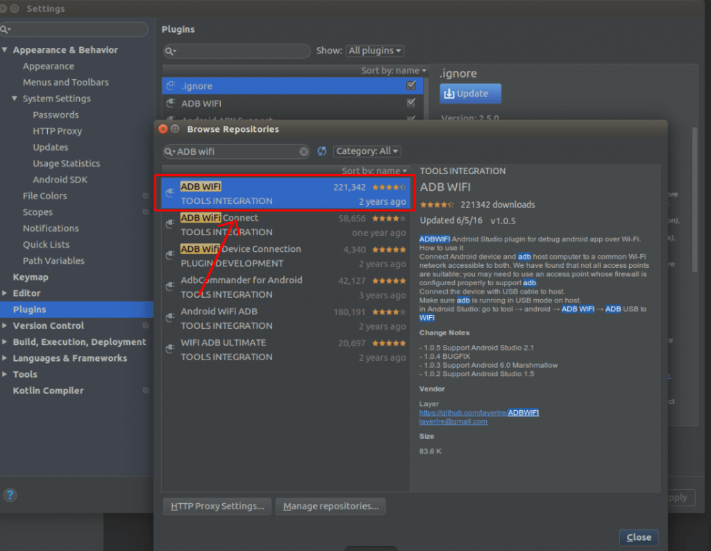 How to Debug your apk over WIFI (no need to USB cable