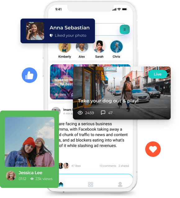 Mobile Application for Social Networking Industry Mobikul