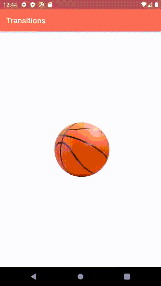 Transitions in Flutter Mobikul