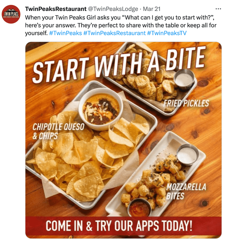 Twin Peaks Menu Prices + Happy Hour Specials (2024)