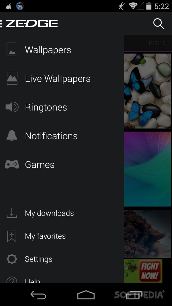 Zedge Live Wallpaper