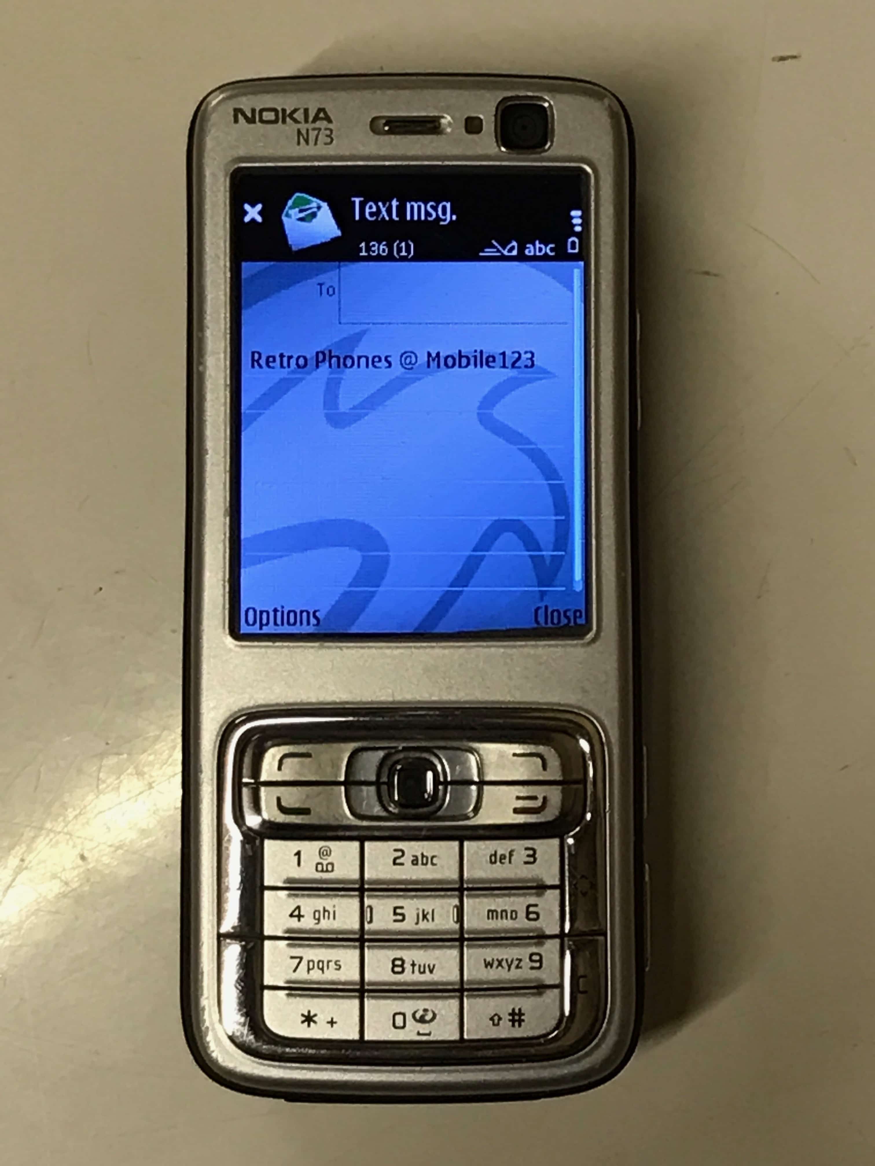 Nokia N73 Mobile 123