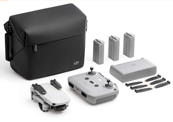 DJI Mini 2 Fly More Combo Foldable Drone with 4k HD Camera