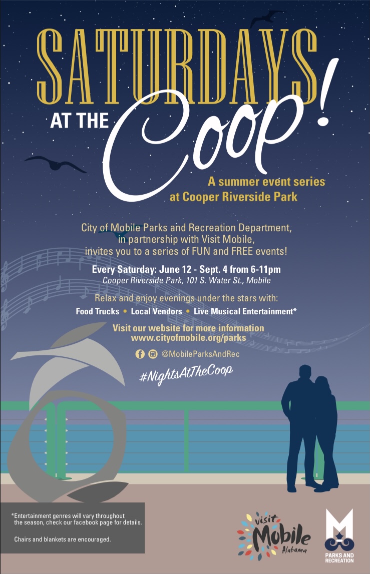 Cooper Riverside Park 2023 show schedule & venue.