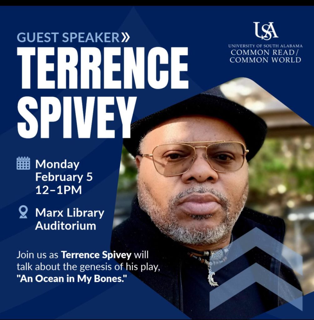 USA Marx Library Guest Speaker Terrence Spivey Mobile Arts Council