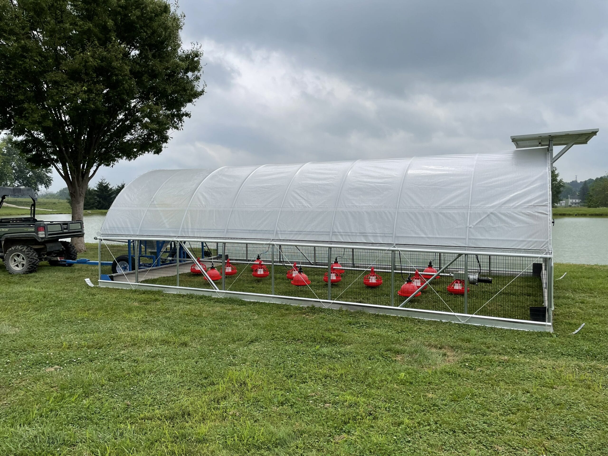Mobile Range Coop [Broilers] Model 250 The Mobile Chicken House