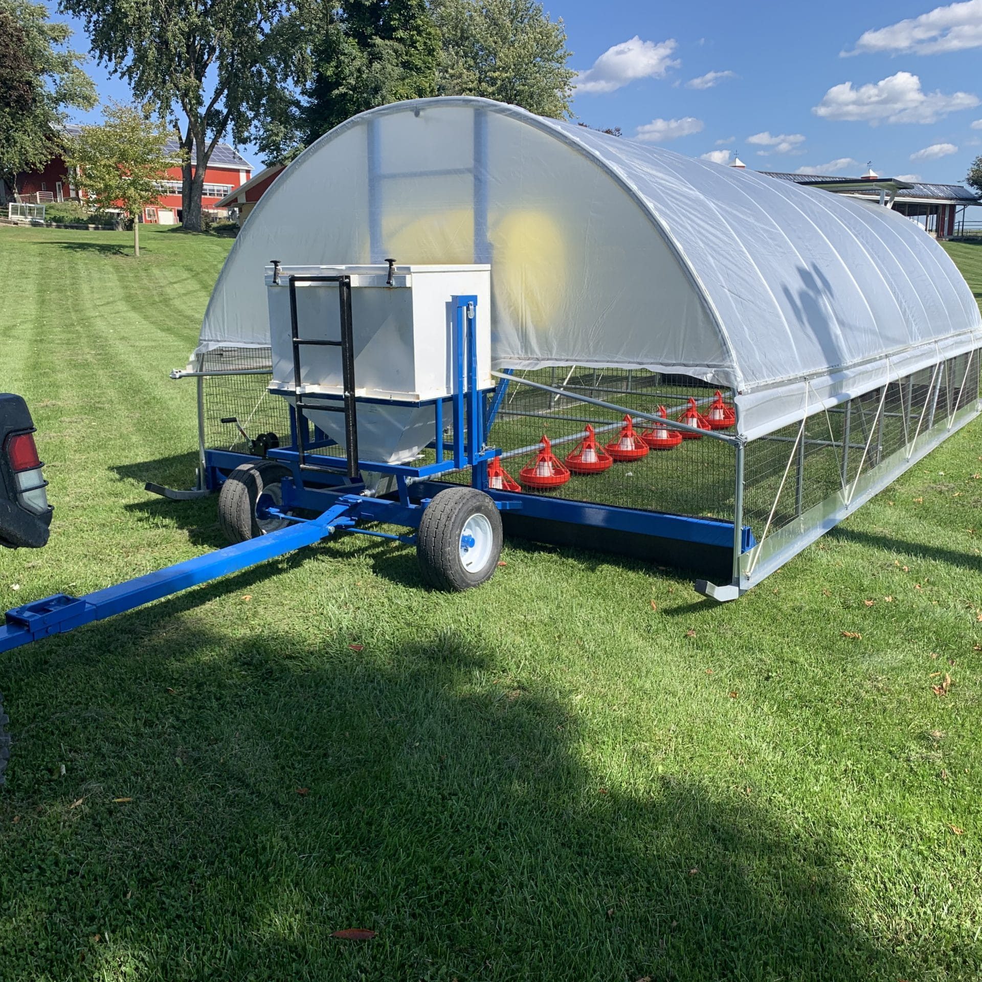 Mobile Range Coops Mobile Broiler Houses The Mobile Chicken House