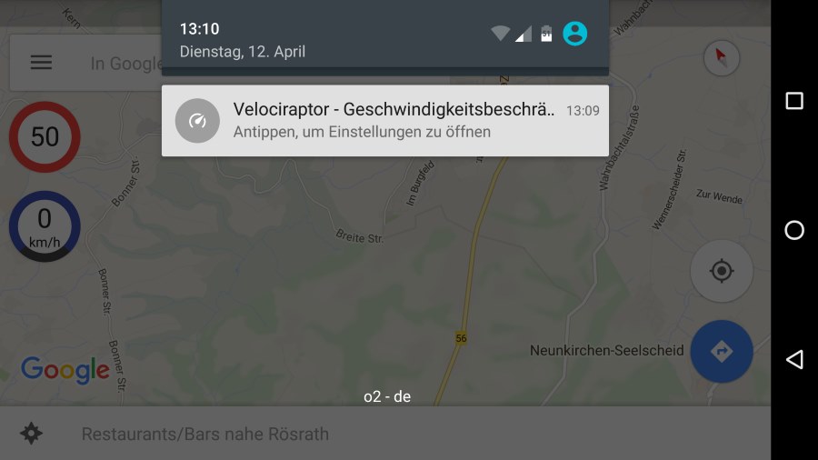[Download] Mit dieser App könnt ihr eure Geschwindigkeit in Google Maps