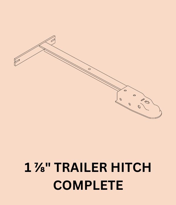 5550 1 7/8′ Trailer Hitch Complete Mobile Dimension Saw