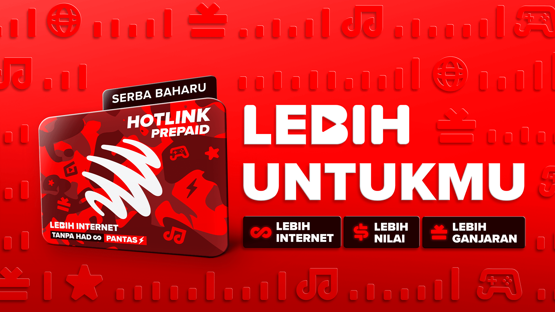 HOTLINK lancar pelan prabayar baharu lebih pada harga lebih