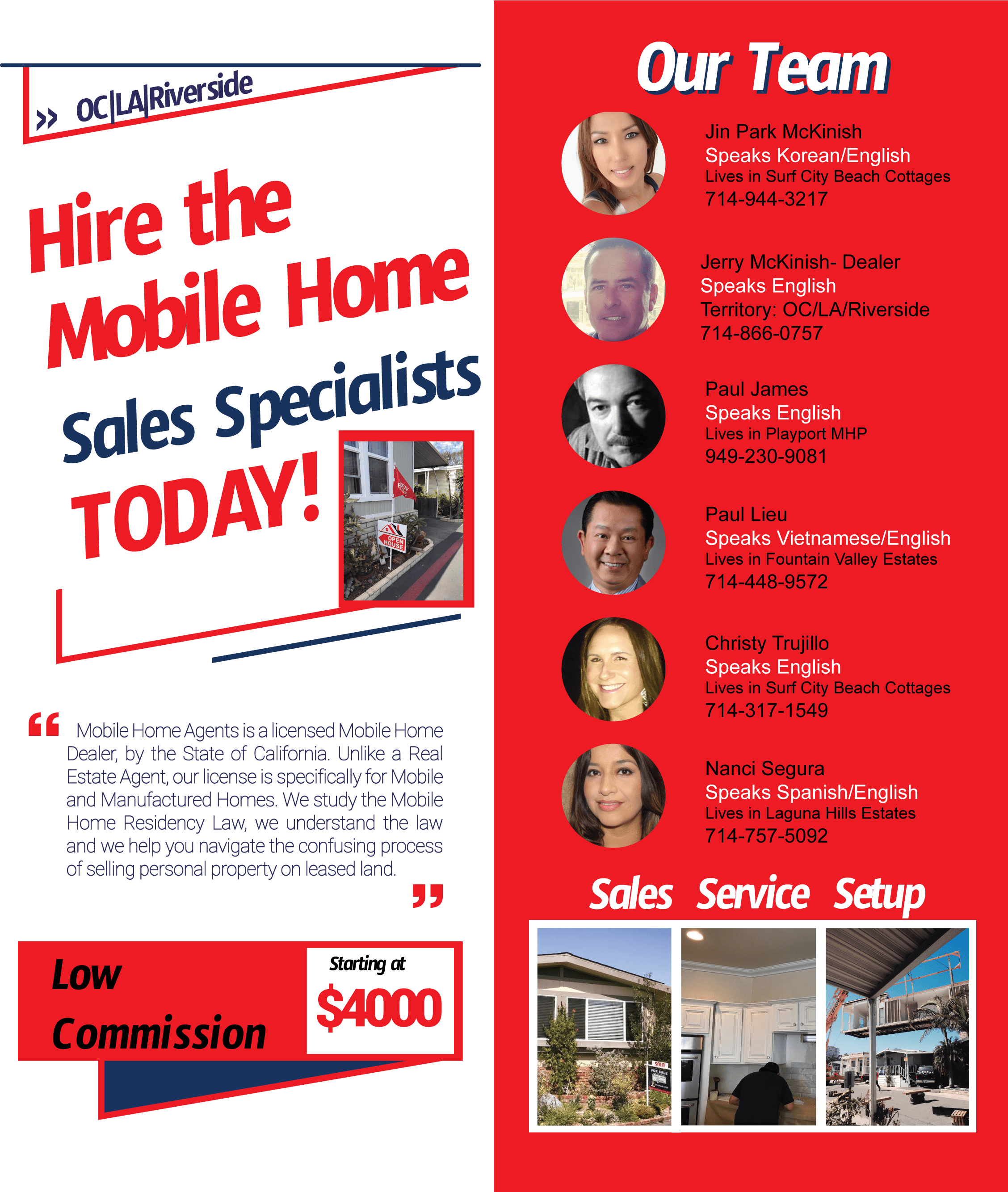 Mobile Home Sales Orange County HUD Approved PreBuilt Manufactured