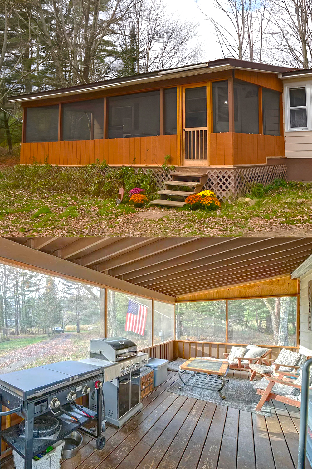 10 Mobile Home ScreenedIn Porch Decorating Ideas