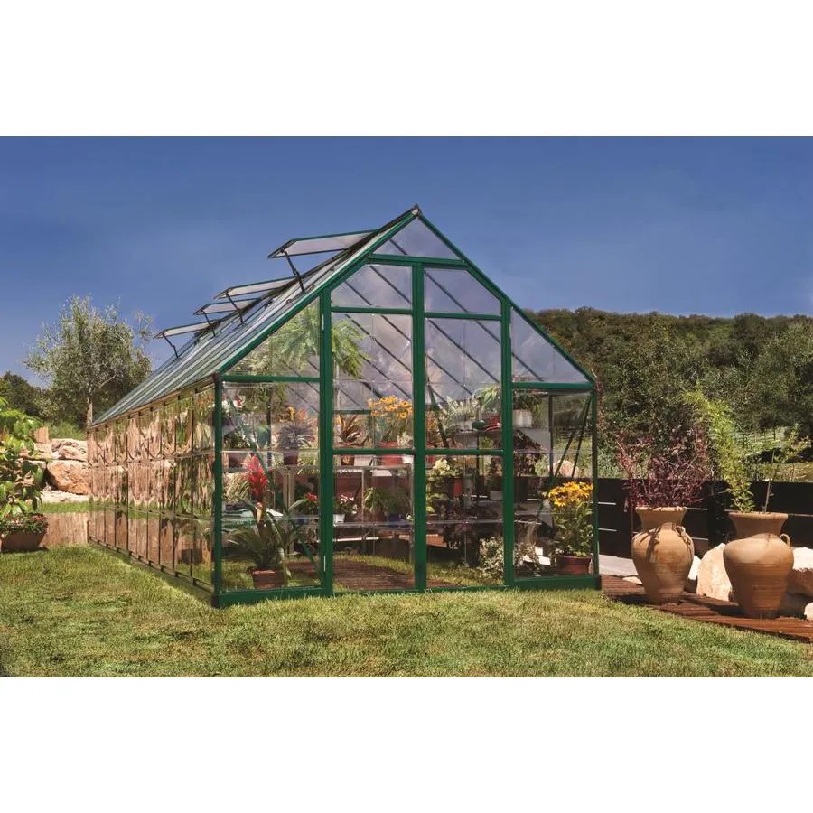 Palram Balance 20ft L x 8ft W x 7.5ft H Greenhouse in the