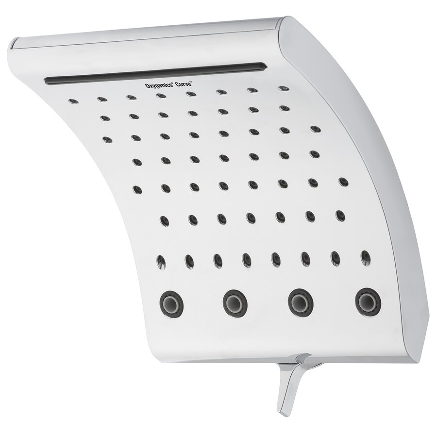 Oxygenics Curve Chrome 3Spray Rain Shower Head at