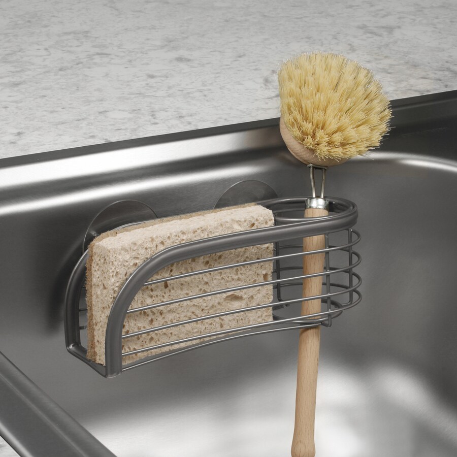 Style Selections Metal Suction Sink Caddy in the Sink Caddies