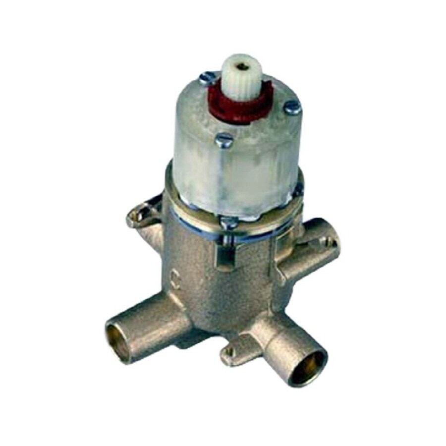 American Standard 1/2in ID Iron Pipe Size x 1/2in OD Iron Pipe Size Brass Pressure Balancing