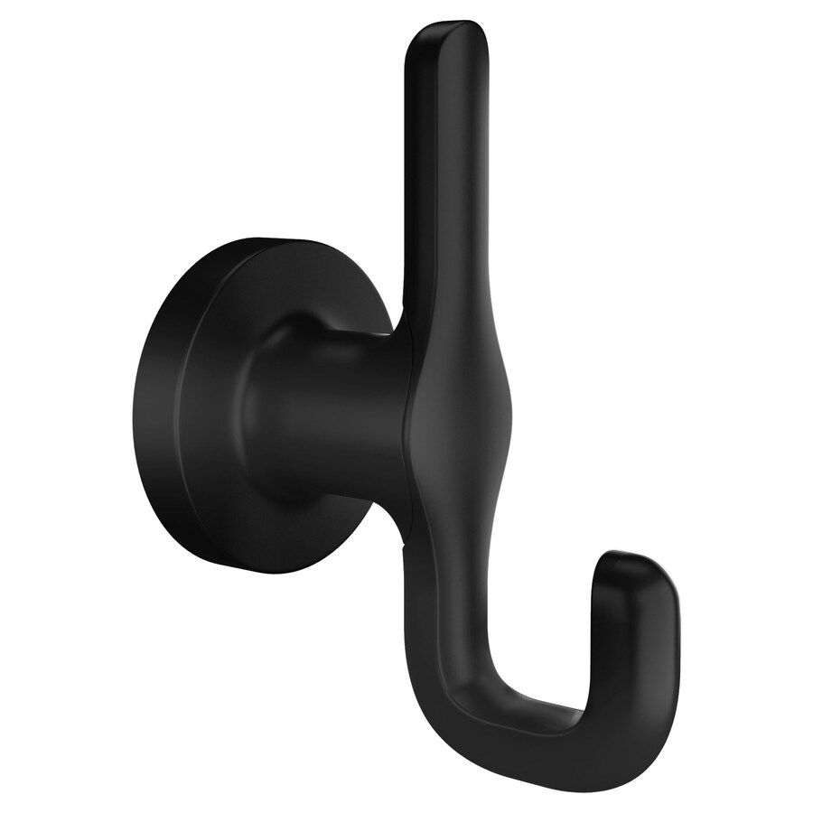 American Standard Studio S 1hook Matte Black Towel Hook at