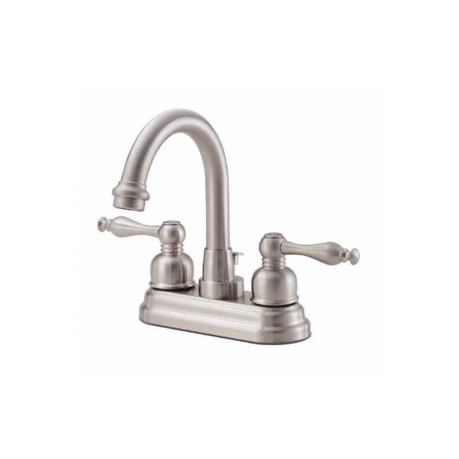 Shop Danze Sheridan Brushed Nickel 2Handle 4in Centerset WaterSense