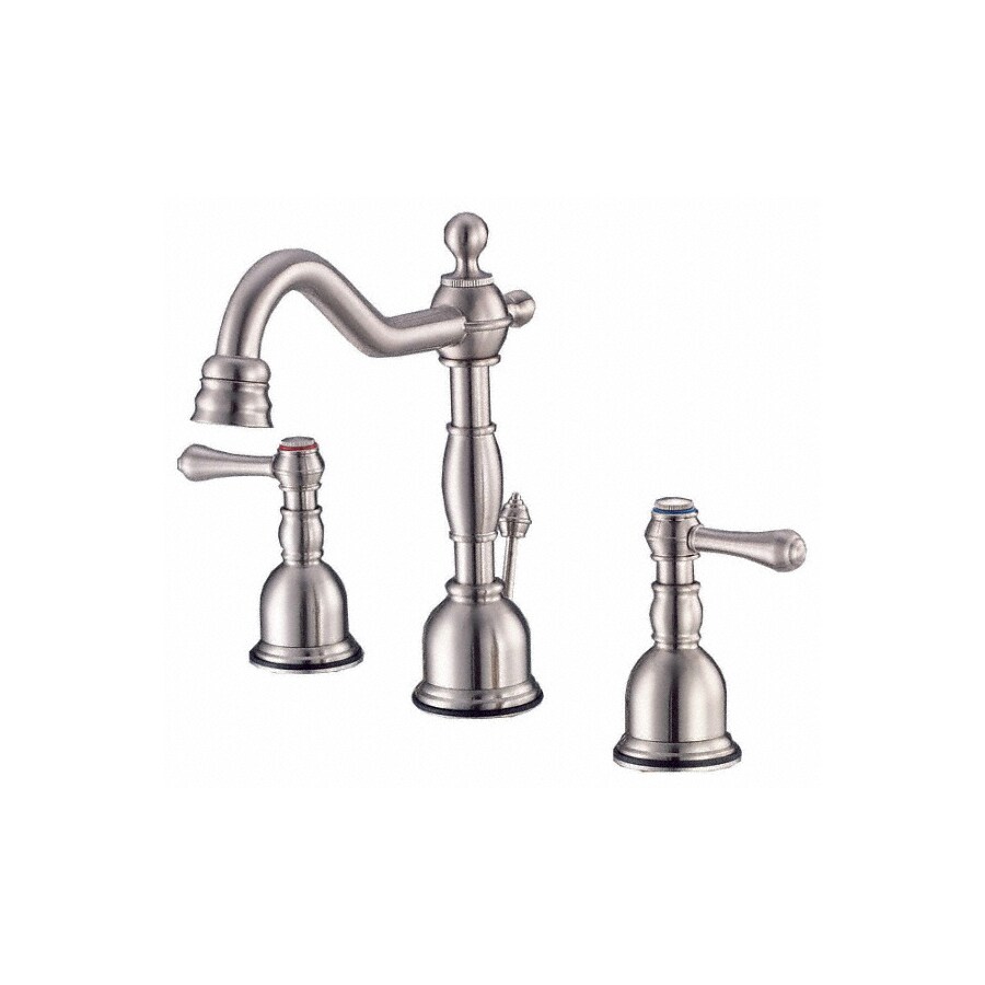 Danze Opulence Brushed Nickel 2Handle 4in Mini Widespread WaterSense