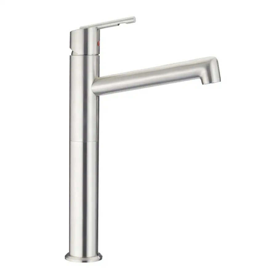 AquaSource Chrome 1Handle Single Hole Bathroom Faucet at