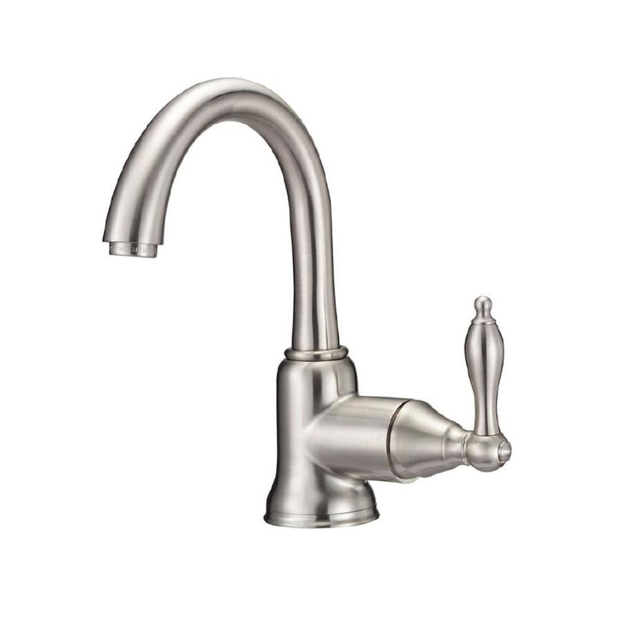 Shop Danze Fairmont Brushed Nickel 1Handle Single Hole WaterSense Bathroom Faucet (Drain