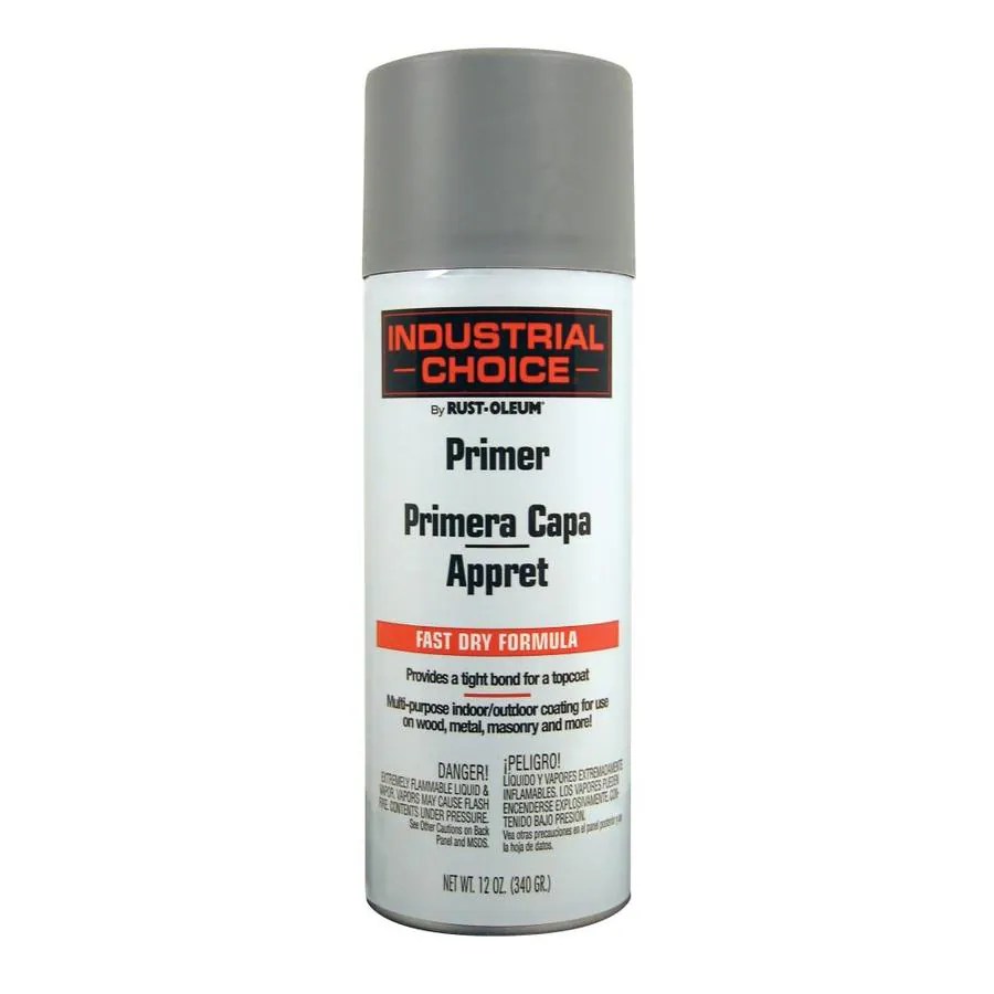 Shop RustOleum Industrial Choice Gray Spray Paint (Actual Net Contents