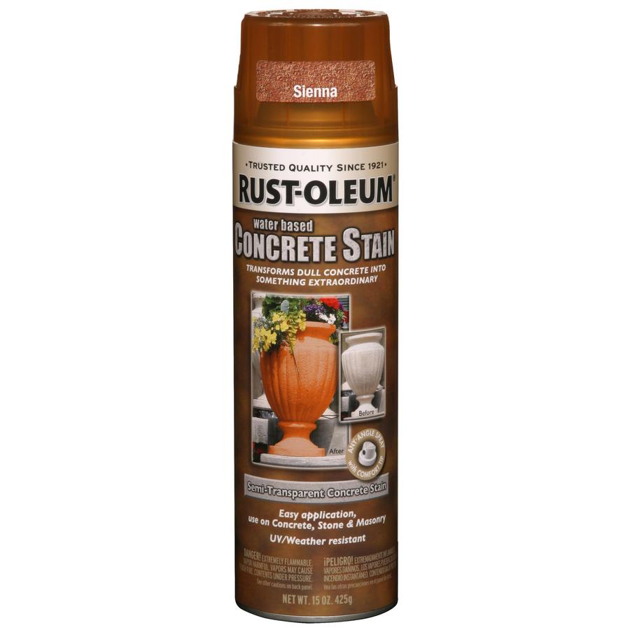 RustOleum 15oz Sienna Flat Spray Paint at
