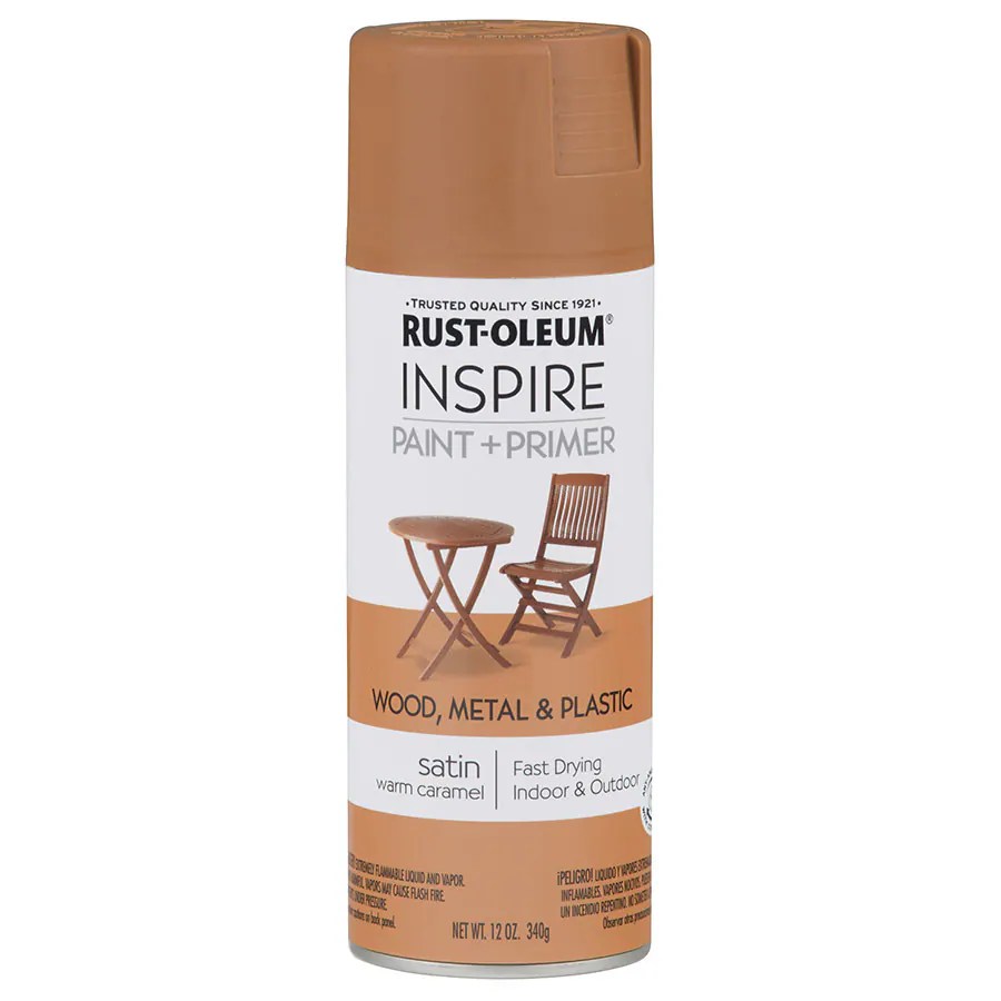 RustOleum Inspire Warm Caramel General Purpose Spray Paint (Actual Net