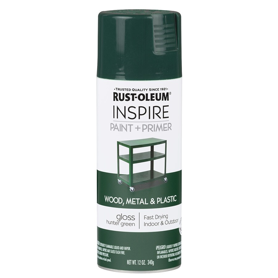 RustOleum Inspire Hunter Green General Purpose Spray Paint (Actual Net