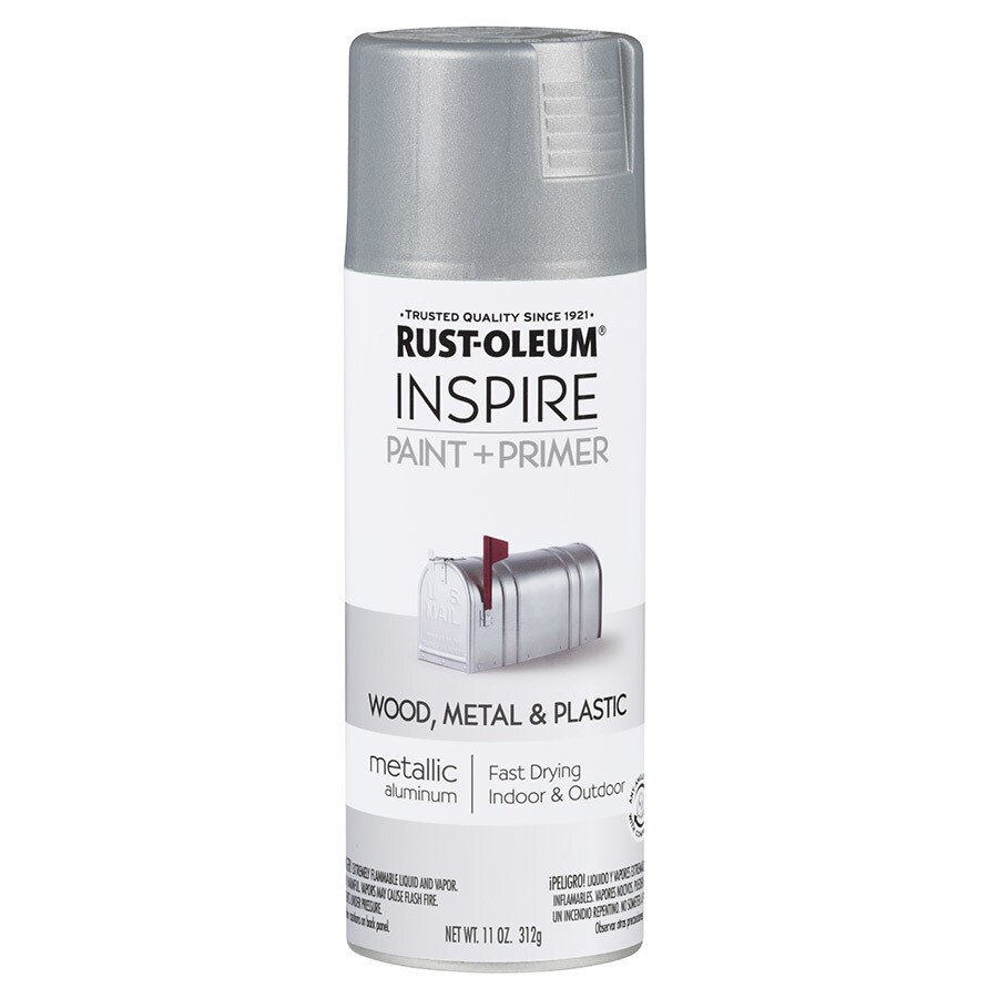 RustOleum Gloss Aluminum Spray Paint and Primer In One (Actual Net