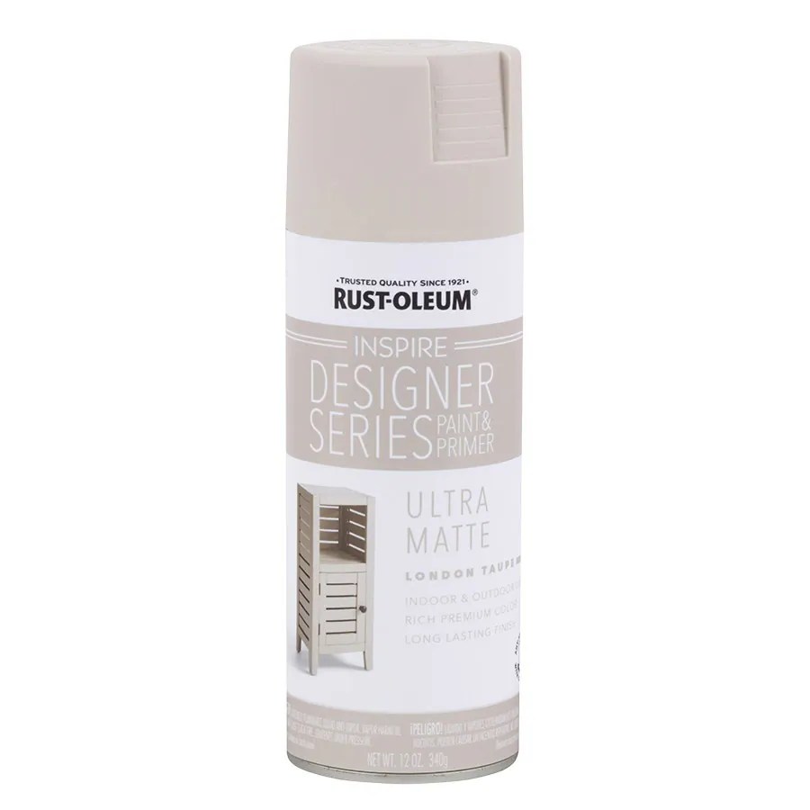 RustOleum Matte London Taupe Spray Paint and Primer In One (Actual Net