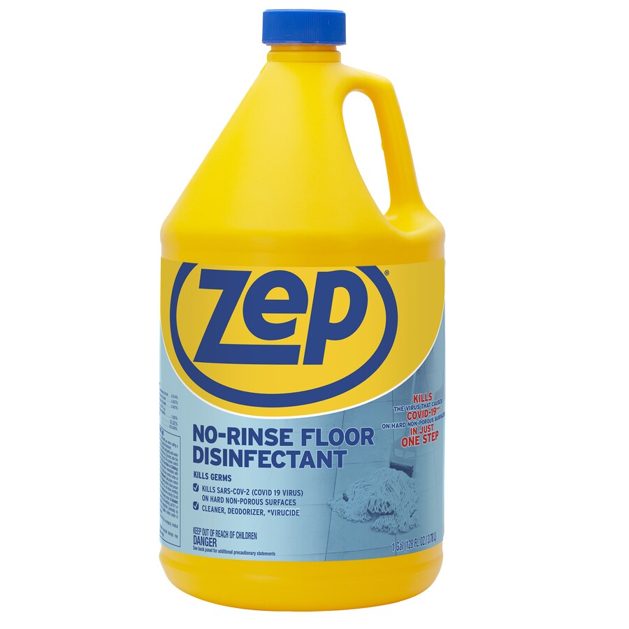 Zep No Rinse Floor Disinfectant, 128 oz in the Floor Cleaners