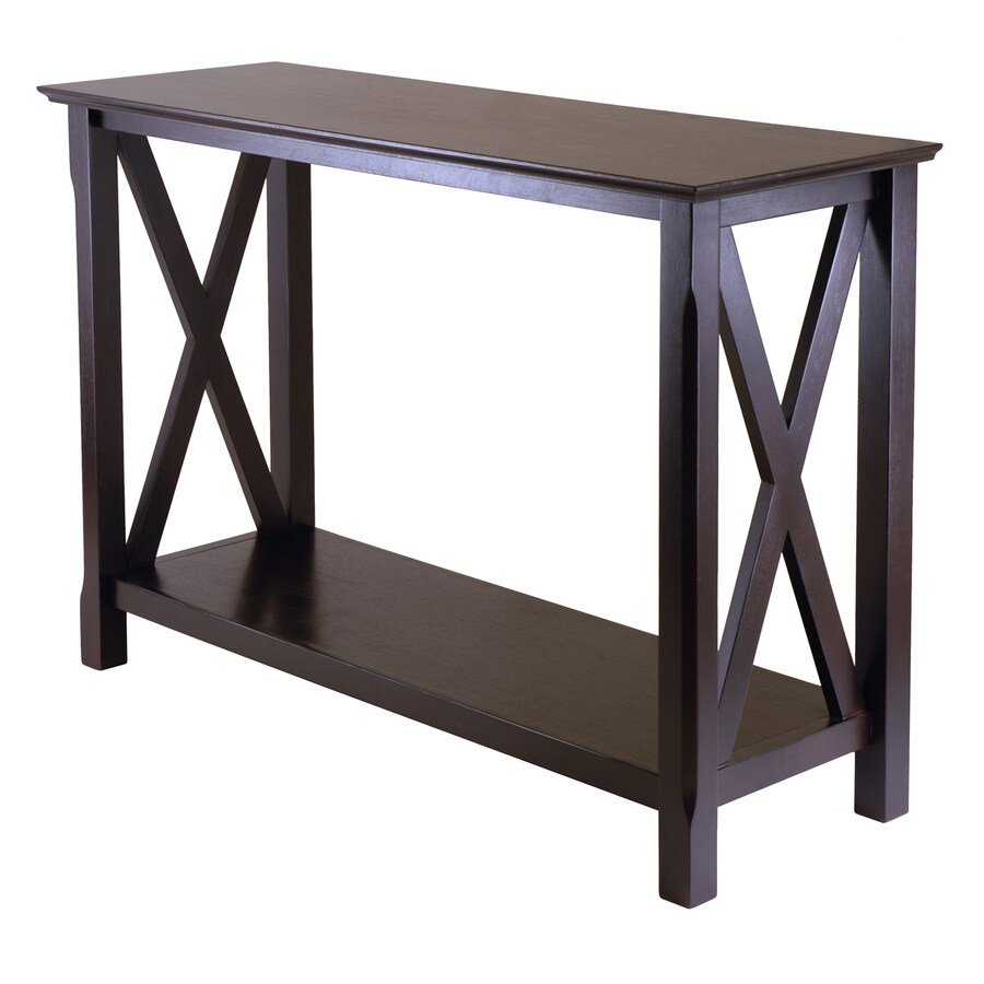 Winsome Wood Xola Cappuccino Mission/Shaker Console Table in the